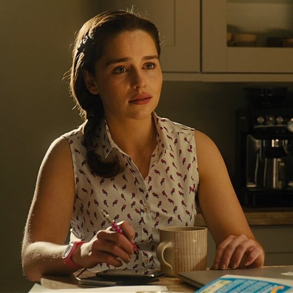 The Savile Row Company Bird Semi-Fitted Sleeveless Shirt Blouse ASO Louisa Clark - Picture 7 of 9